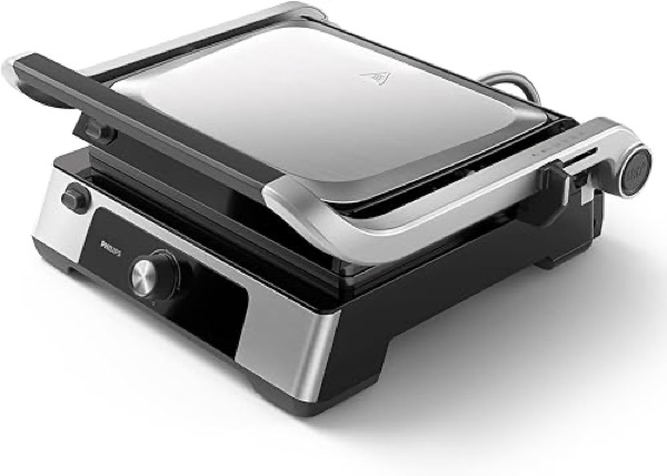 Philips Kontaktgrill, 60–200 °C regelbar